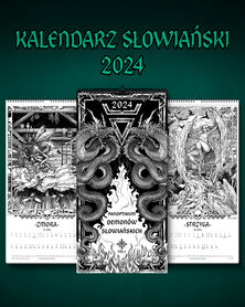 Kalendarz Panoptikum Demonów Słowiańskich