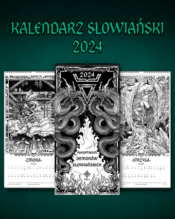 Kalendarz Panoptikum Demonów Słowiańskich (1)